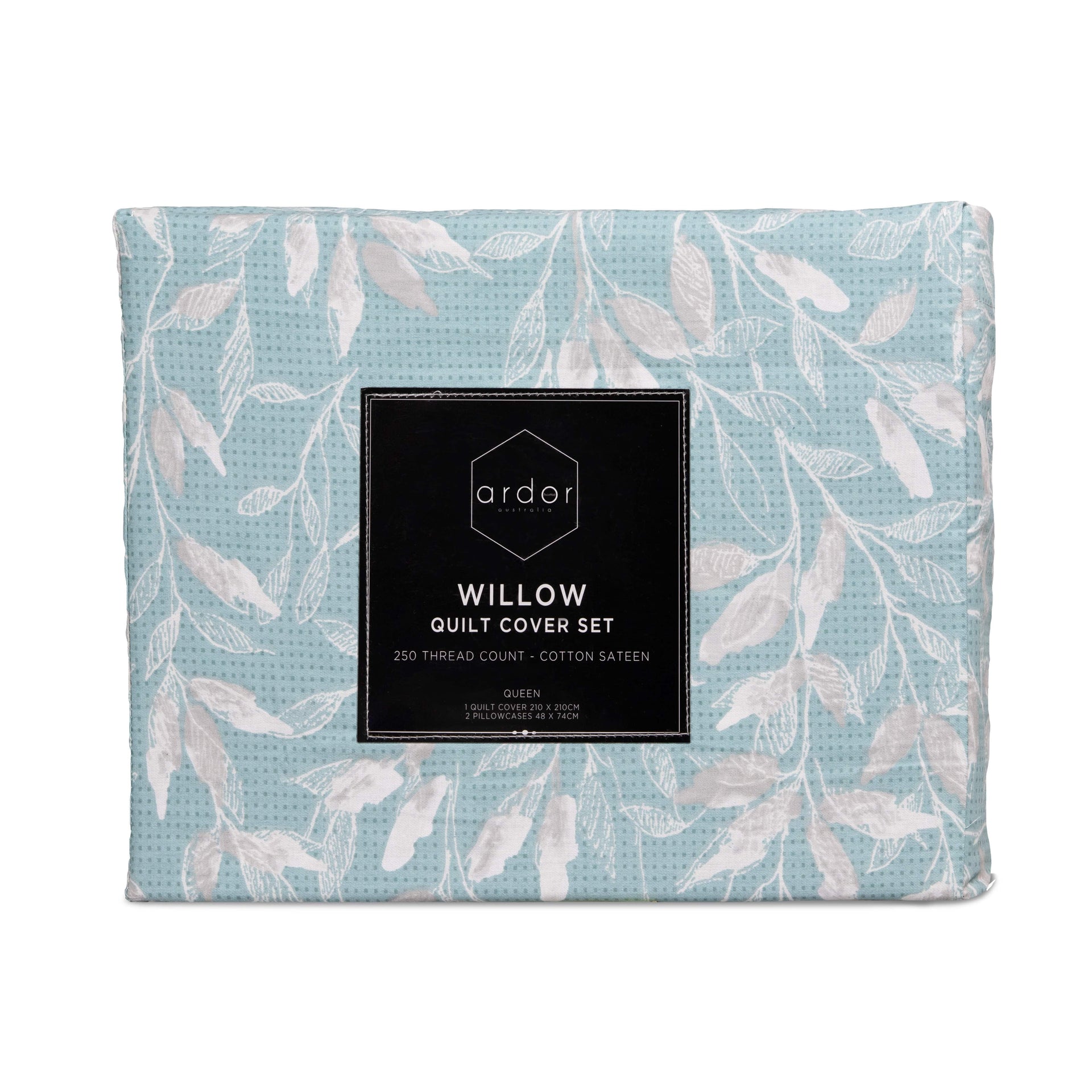 Ardor Bedding Quilt Cover ARDOR "Willow" QUILT COVER SET