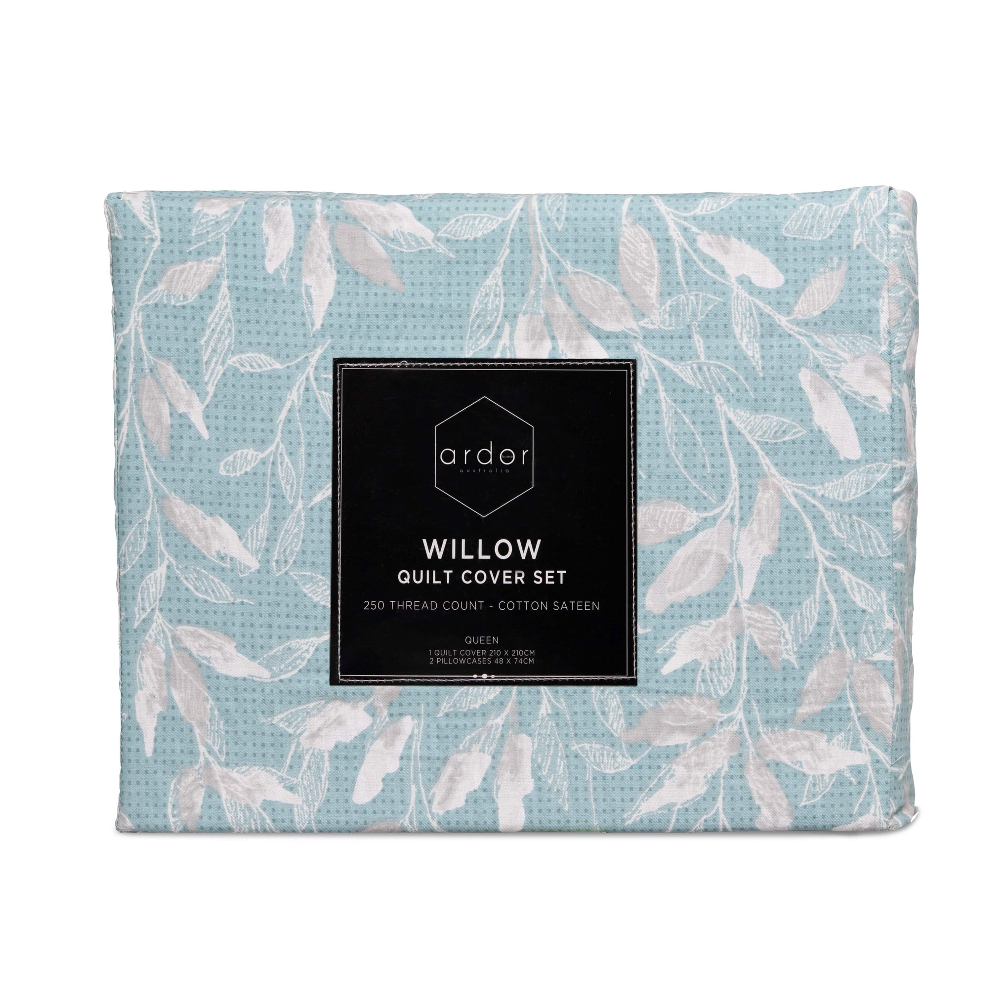 Ardor Bedding Quilt Cover ARDOR "Willow" QUILT COVER SET
