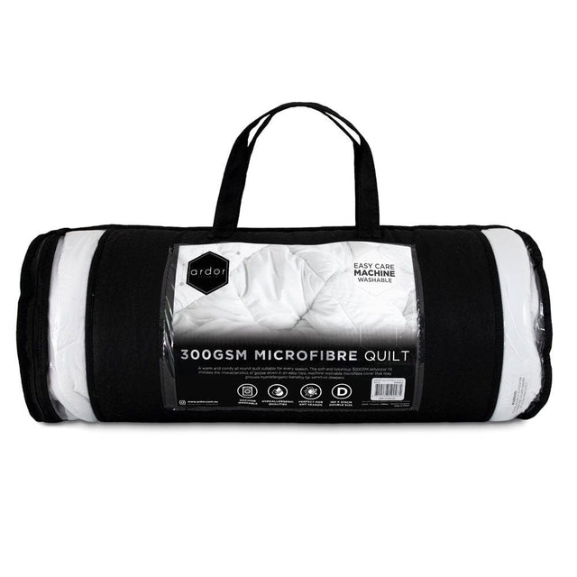 ARDOR "Microfibre" QUILT ROLL PACKED Ardor Bedding