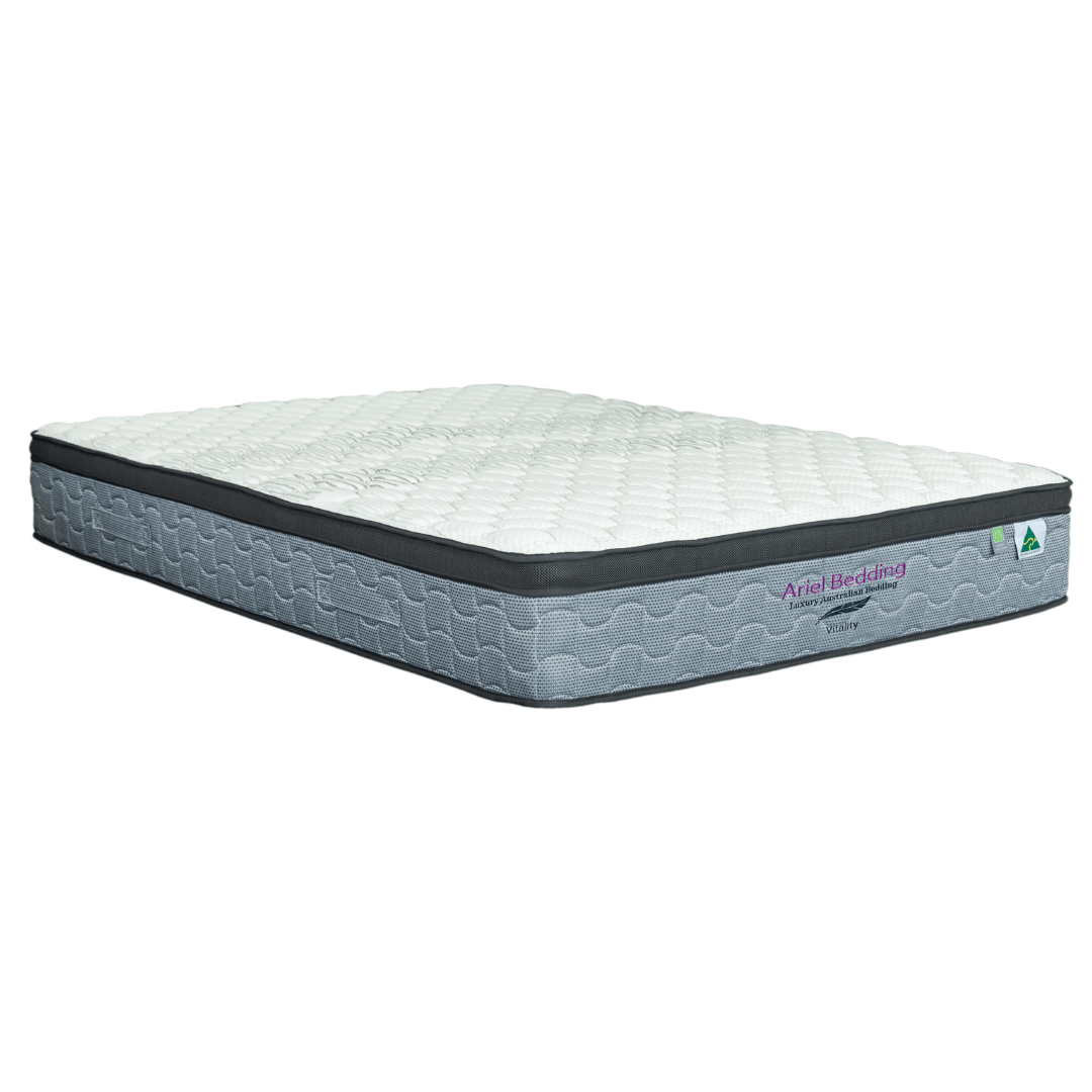Ariel Bedding Mattresses Ariel Vitality Mattress - 5 Zoned Pocket Spring 32cm Mattress - Medium/Firm