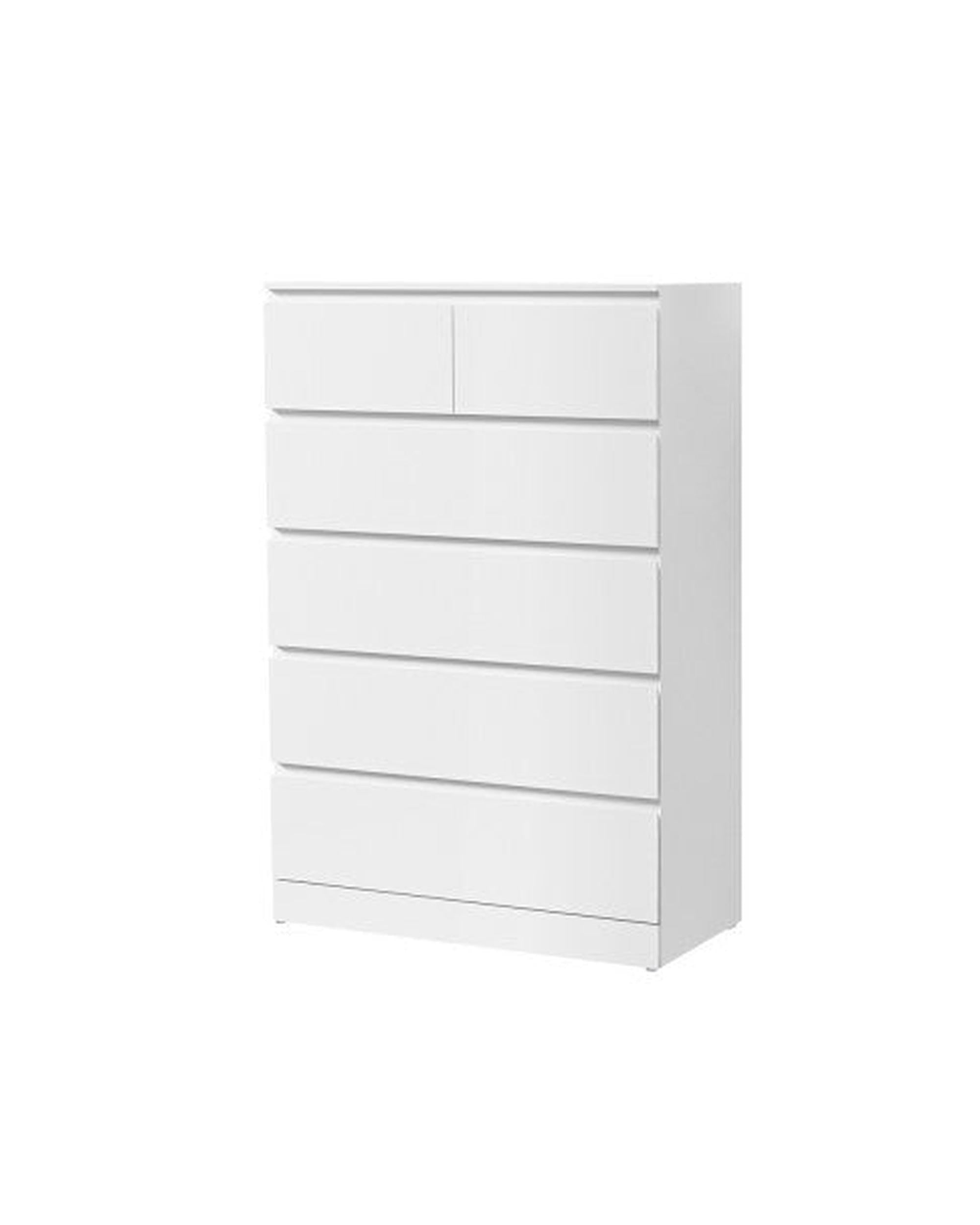 Artiss Chest of Drawers 6 Chest of Drawers - PEPE White