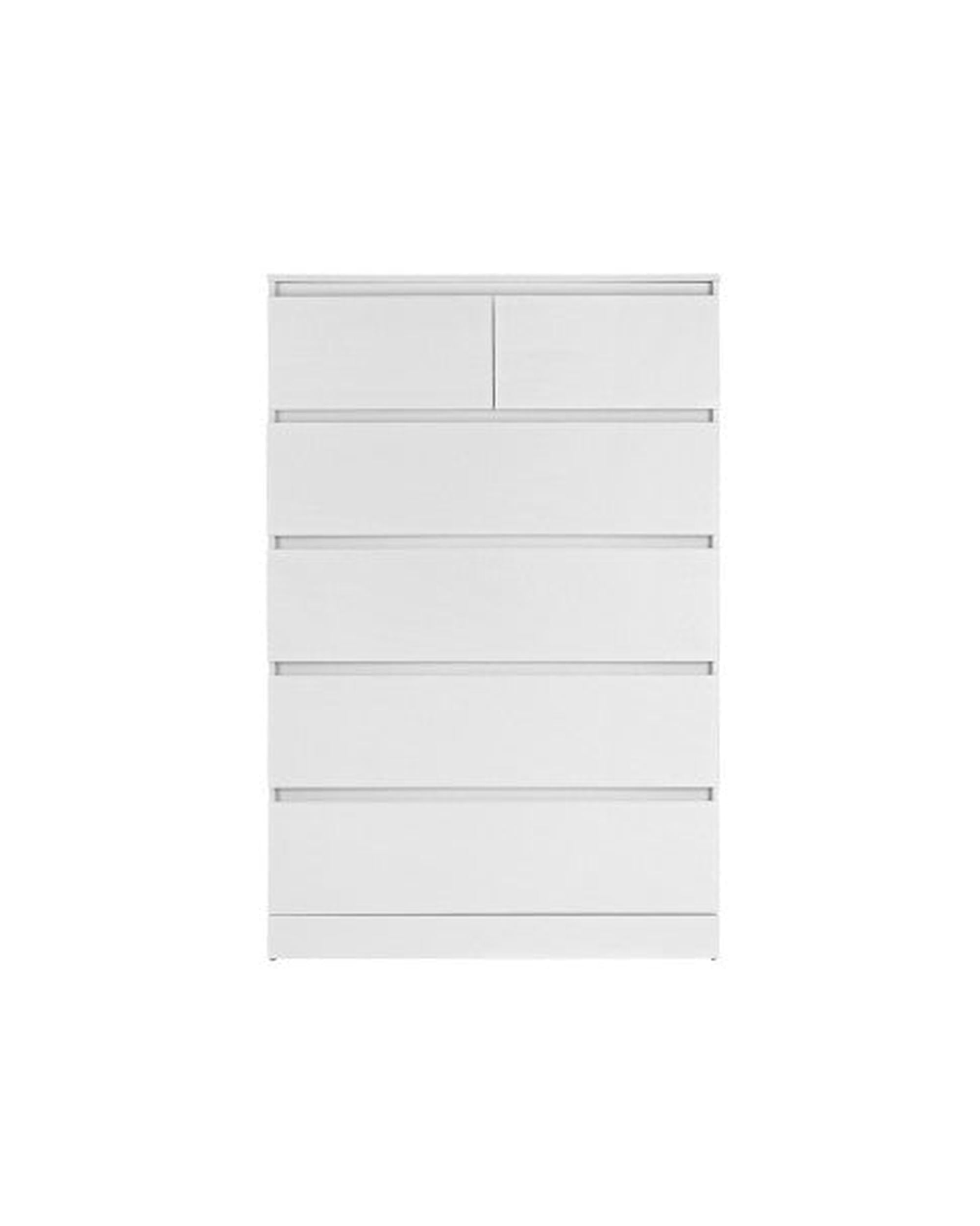 Artiss Chest of Drawers 6 Chest of Drawers - PEPE White
