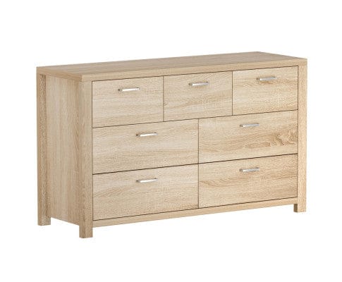 Artiss Chest of Drawers 7 Chest of Drawers - MAXI Pine
