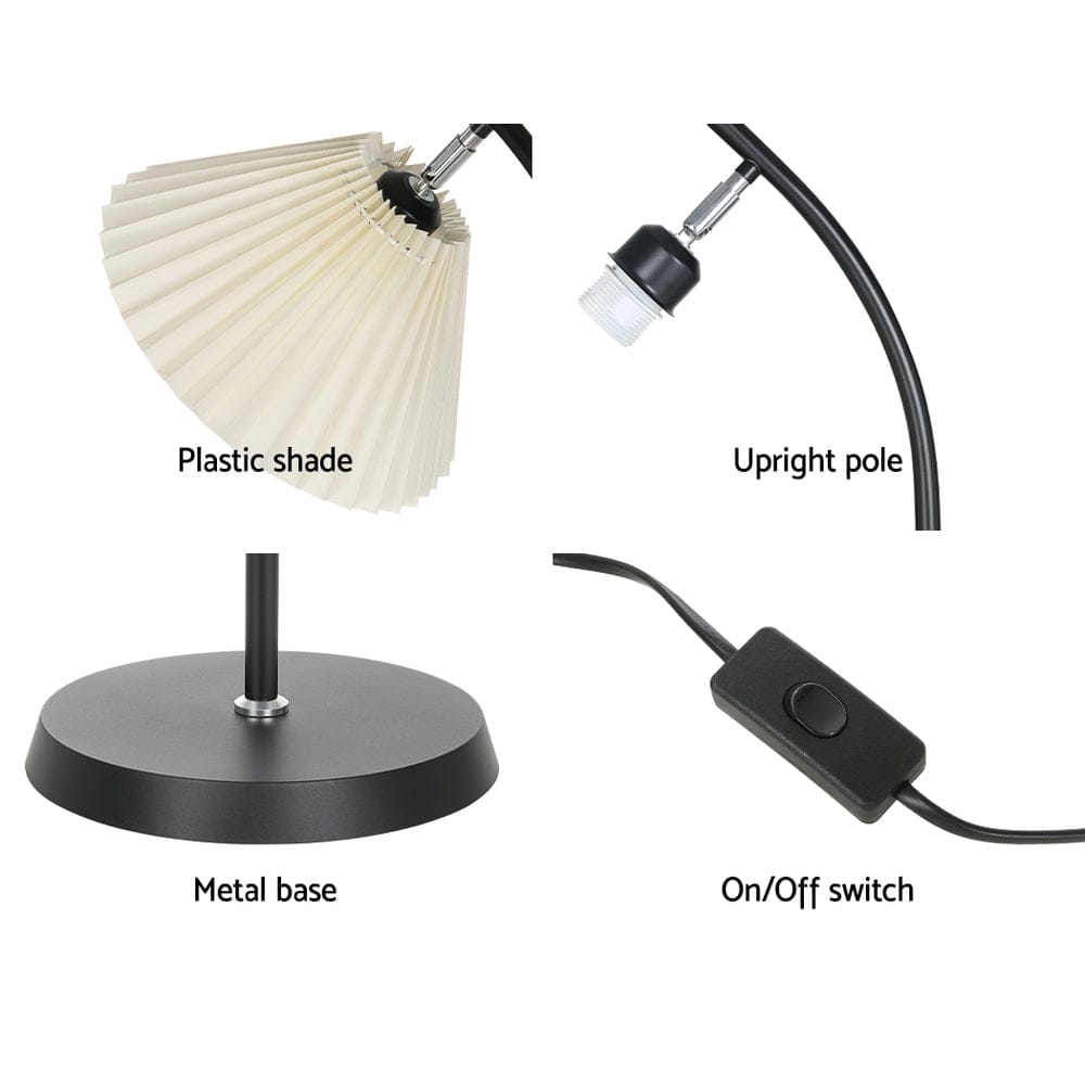 Artiss Home & Garden Artiss Floor Lamp LED Light Stand Modern Home Living Room Office Reading White