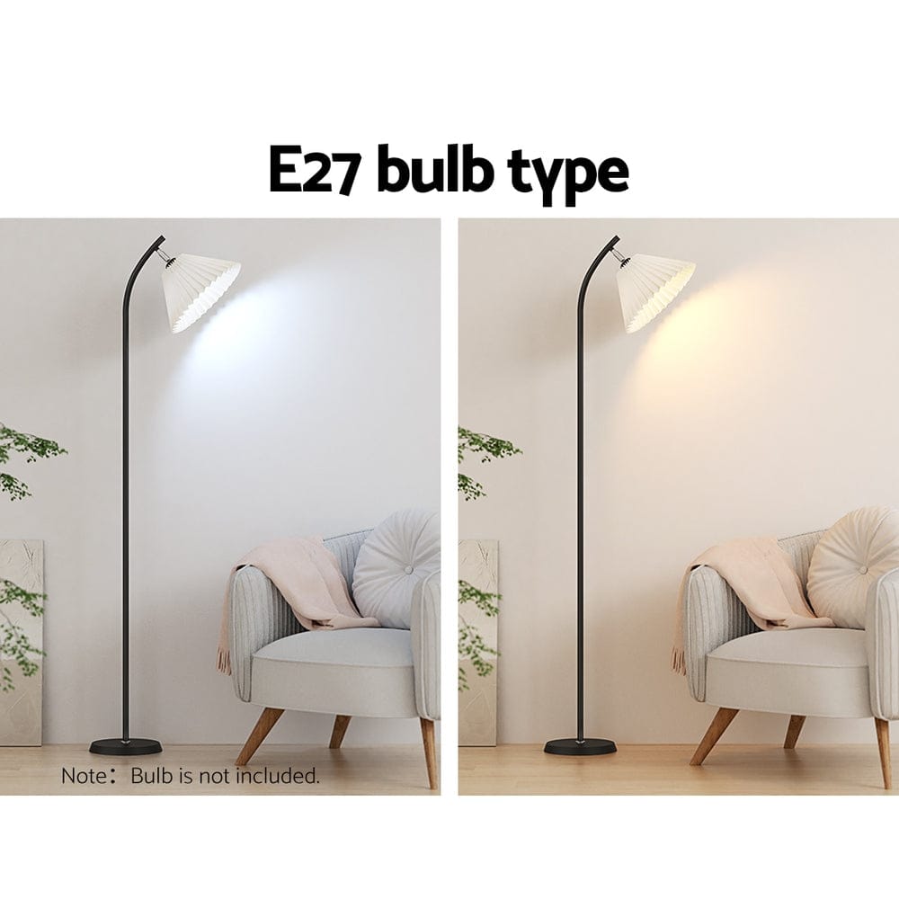 Artiss Home & Garden Artiss Floor Lamp LED Light Stand Modern Home Living Room Office Reading White