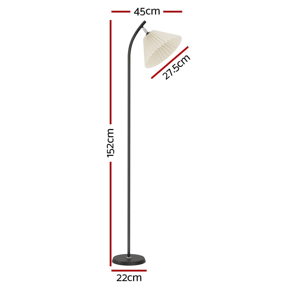 Artiss Home & Garden Artiss Floor Lamp LED Light Stand Modern Home Living Room Office Reading White