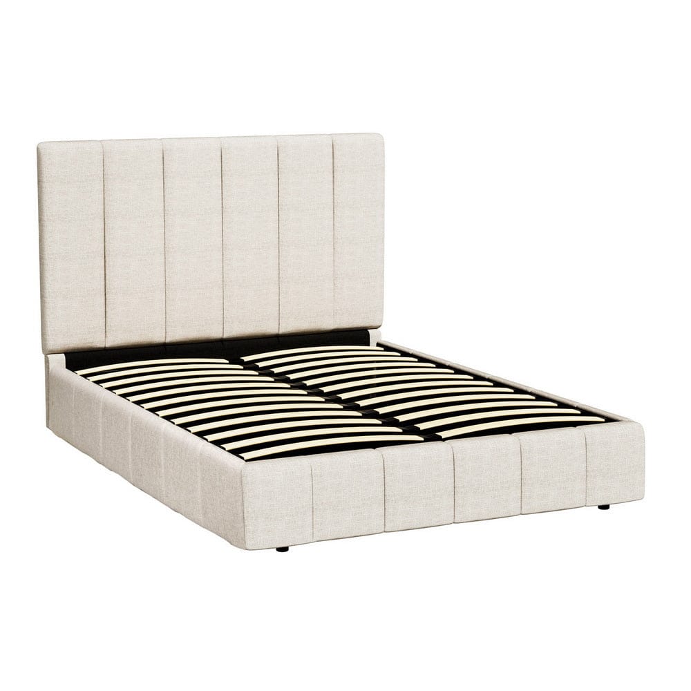 Artiss Bedframe Bed Frame Beige TETTE