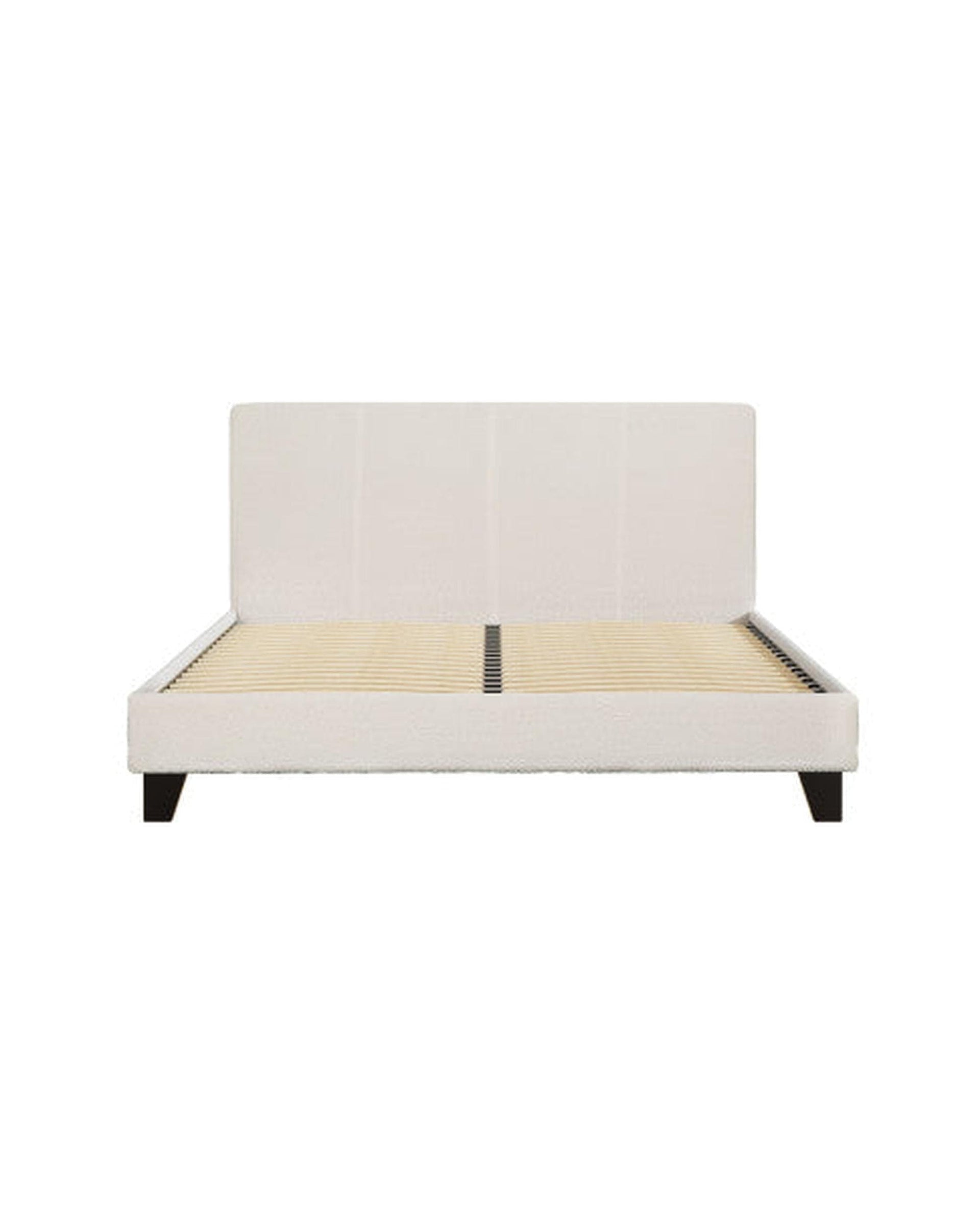 Artiss Bedframe Bed Frame Boucle Fabric Mattress Base Platform Wooden