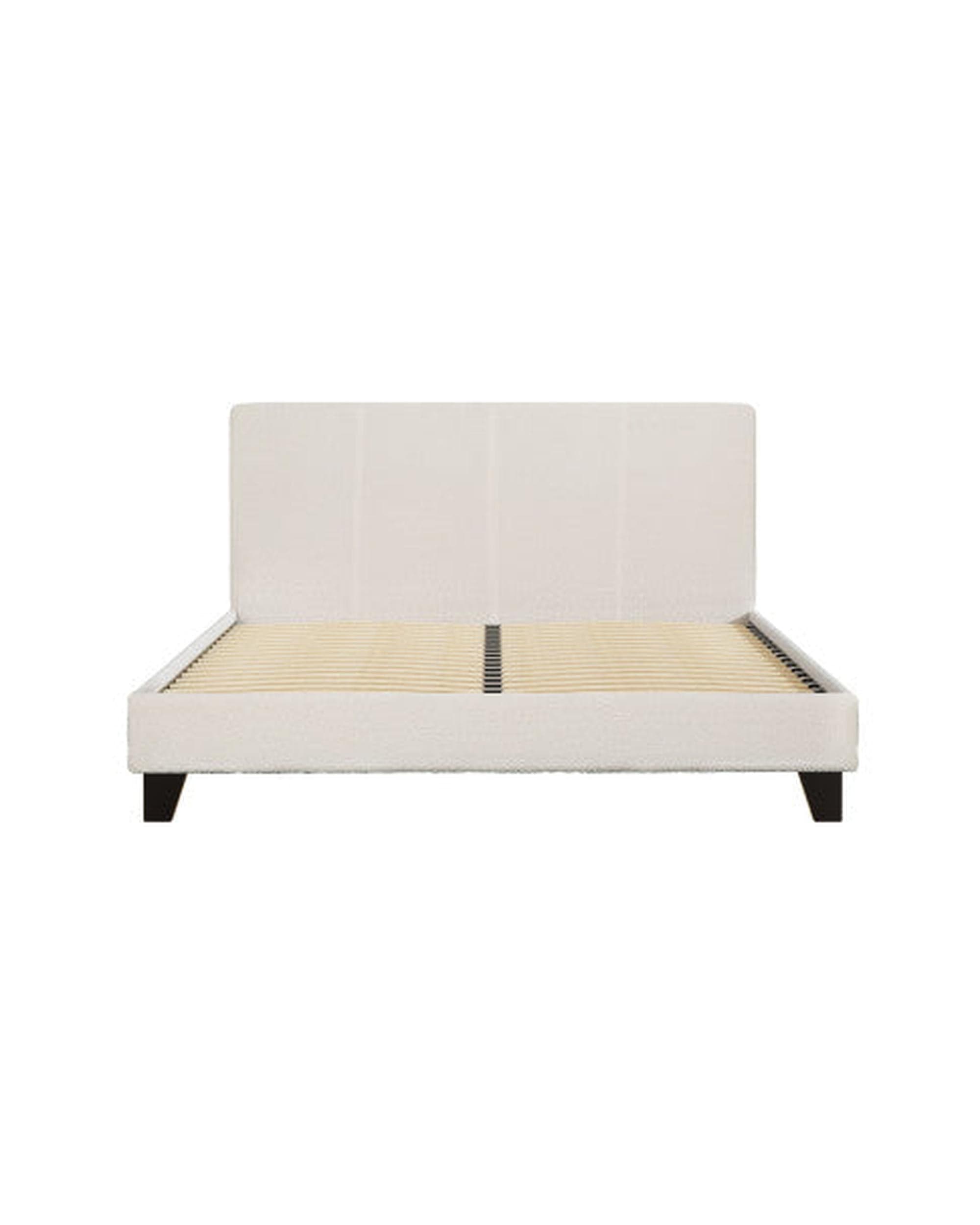 Artiss Bedframe Bed Frame Boucle Fabric Mattress Base Platform Wooden
