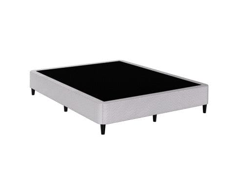 Artiss Base Bed Frame Metal Grey MASON