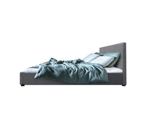 Artiss Bedframe Nino Bed Frame Fabric - Grey