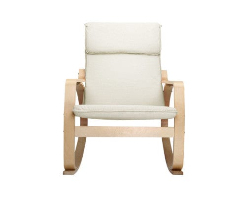 Artiss Accent Chair Rocking Armchair Bentwood Frame Aero