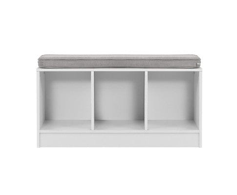 Artiss Shoe Rack Shoe Cabinet Bench Shoes Organiser Storage Rack Shelf White Box Seat