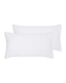 Accessorize Hotel Deluxe Cotton Pair of King Pillowcases - WHITE Accessorize
