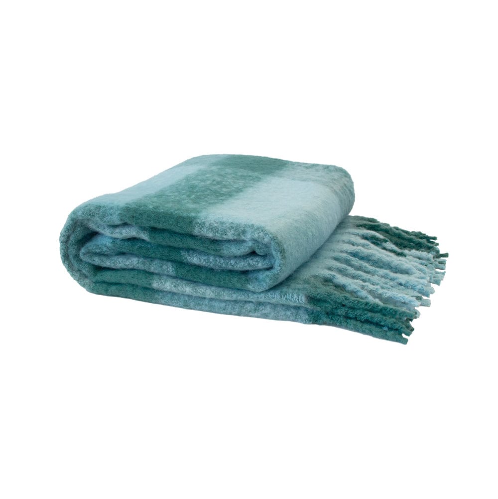 Bambury Blanket Aqua Bambury | Cosmo Throw