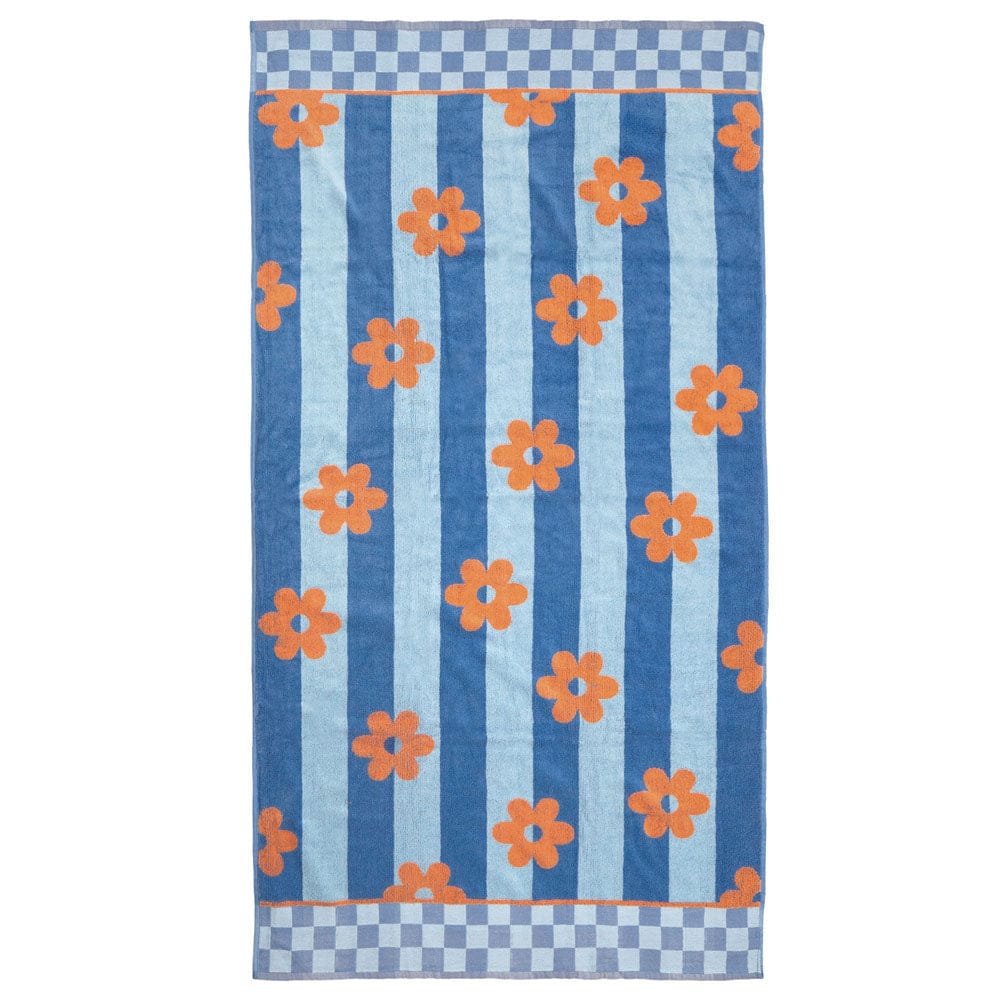 Bambury Beach Towels Aster Bambury| Jacquard Beach Towel