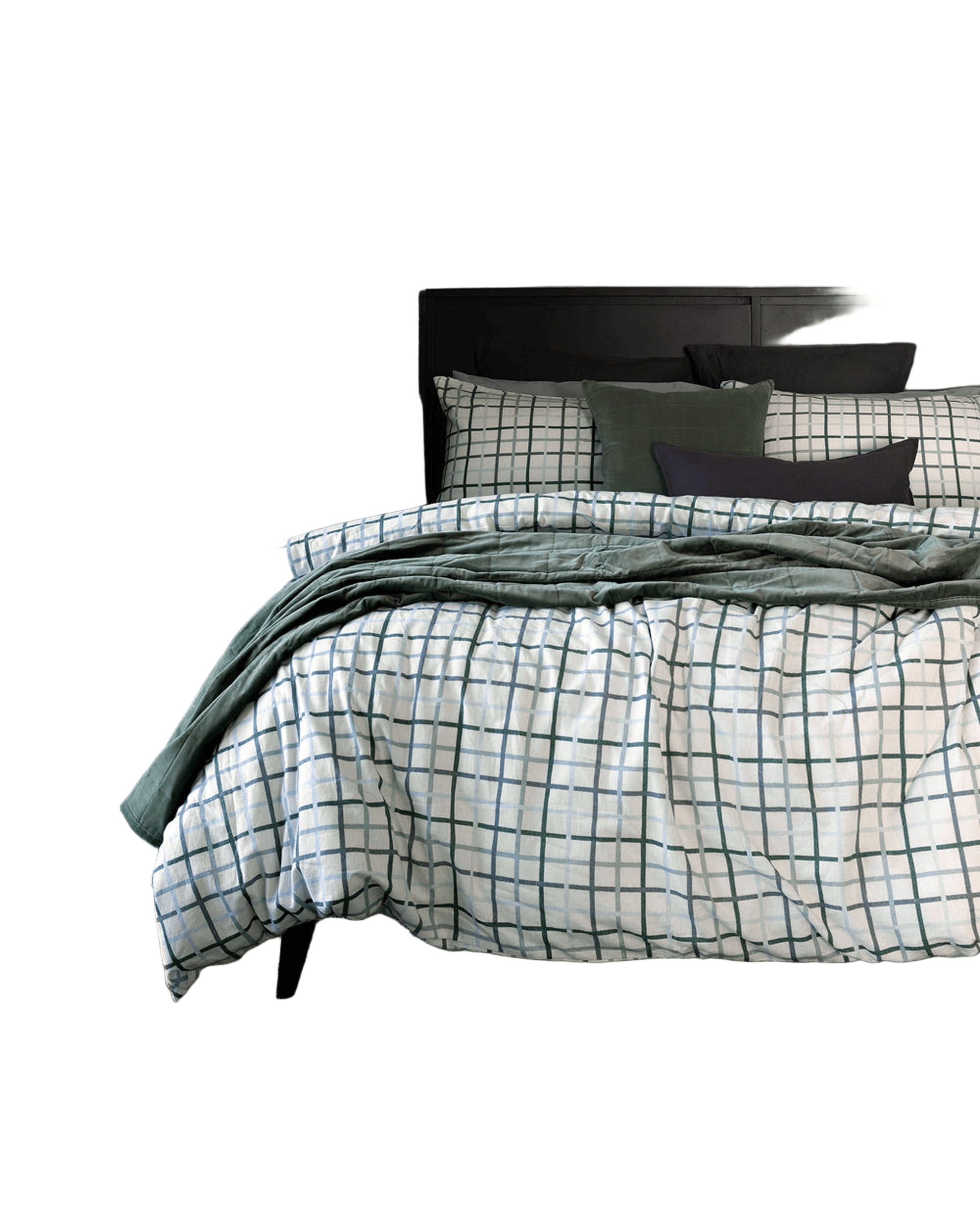 Bambury Quilt Cover Bambury Campbell Flannelette Quilt Cover Set