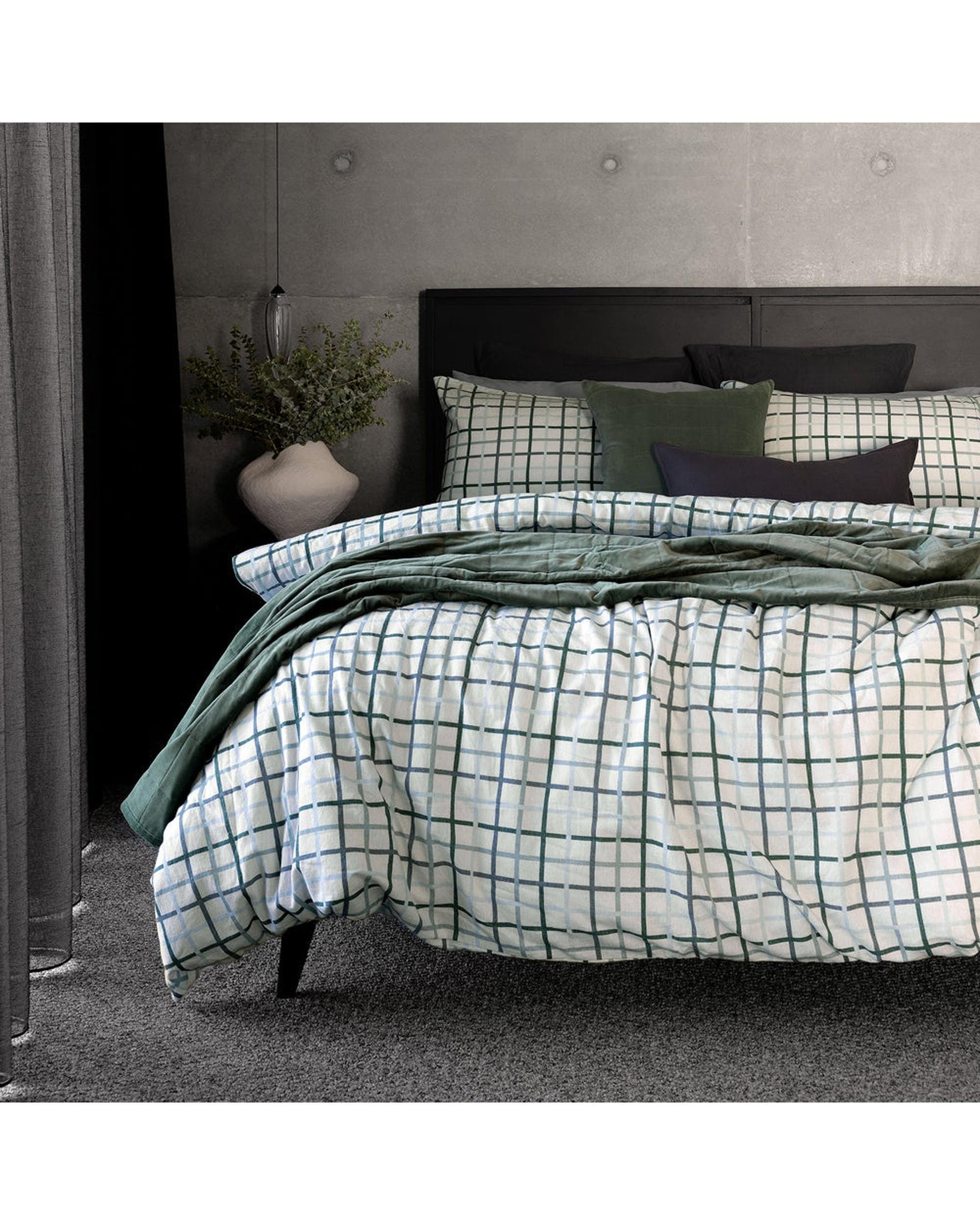 Bambury Quilt Cover Bambury Campbell Flannelette Quilt Cover Set
