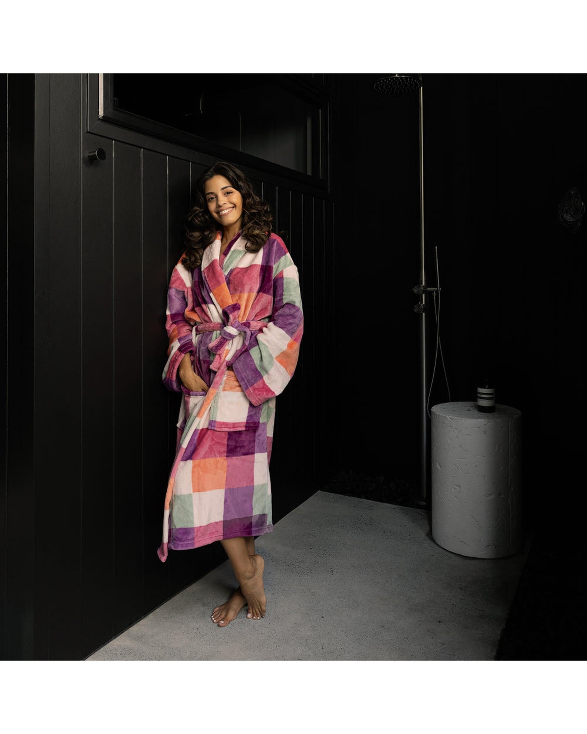 Bambury Pajamas Bambury Charlie Ultraplush Robe Sherbet