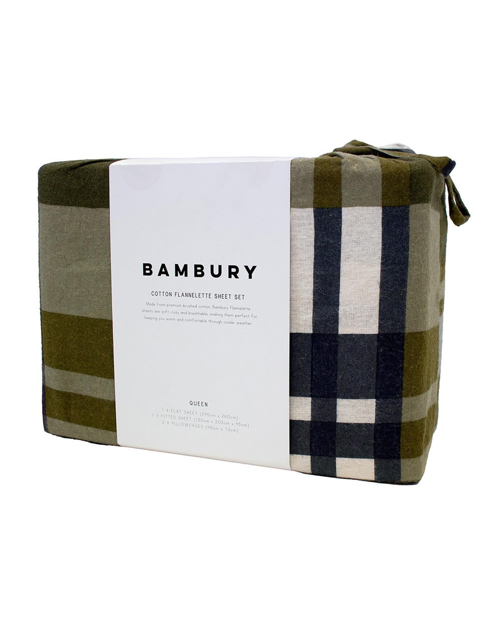 Bambury Bed Sheets Bambury Devin Flannelette Sheet Set