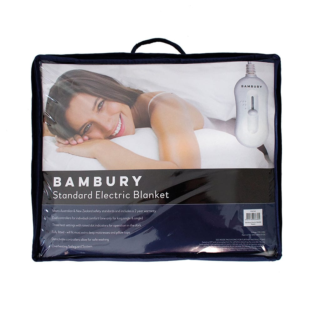 Bambury Electric Blanket Bambury | Extra Long Single Electric Blanket RH Controller