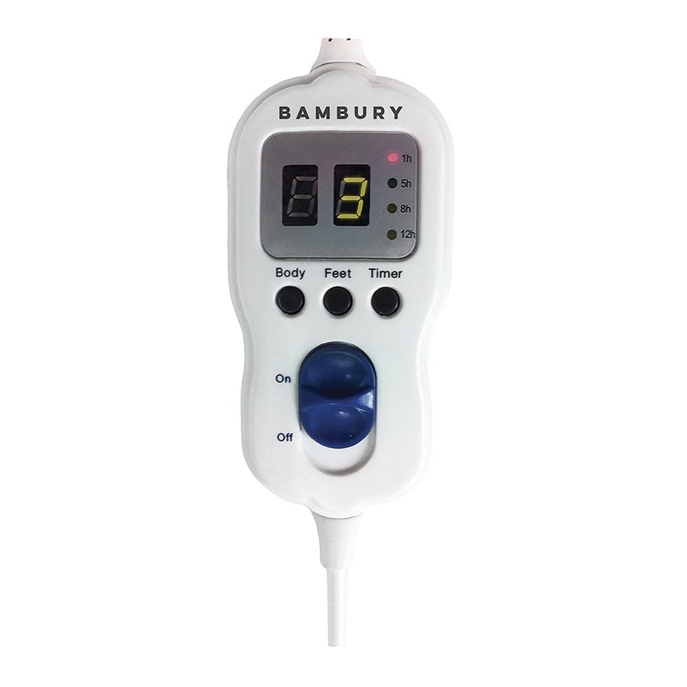 Bambury Electric Blanket Bambury | Extra Long Single Premium Electric Blanket LH Controller