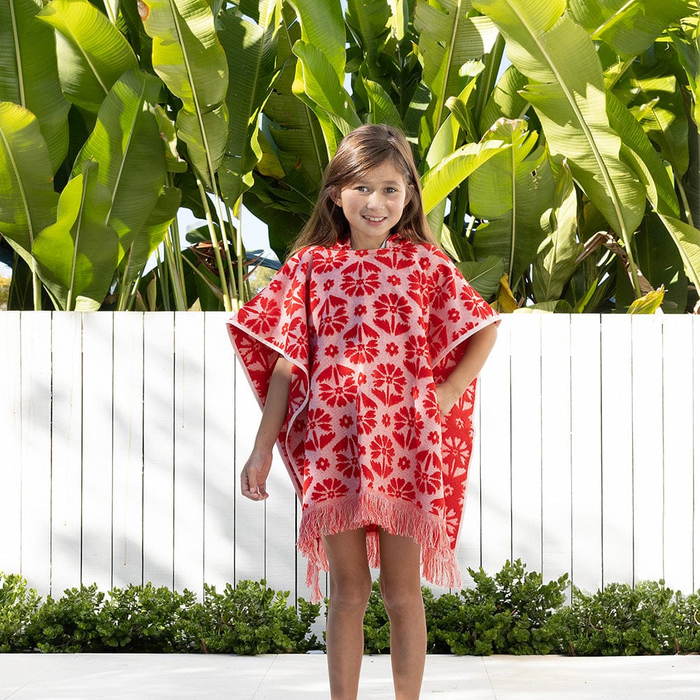 Bambury Beach Towels Bambury | Flora Kids Poncho