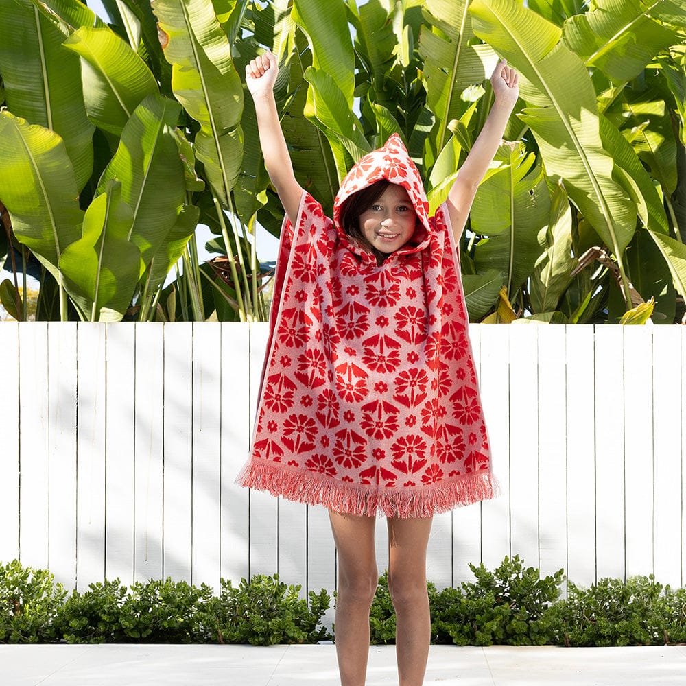 Bambury Beach Towels Bambury | Flora Kids Poncho