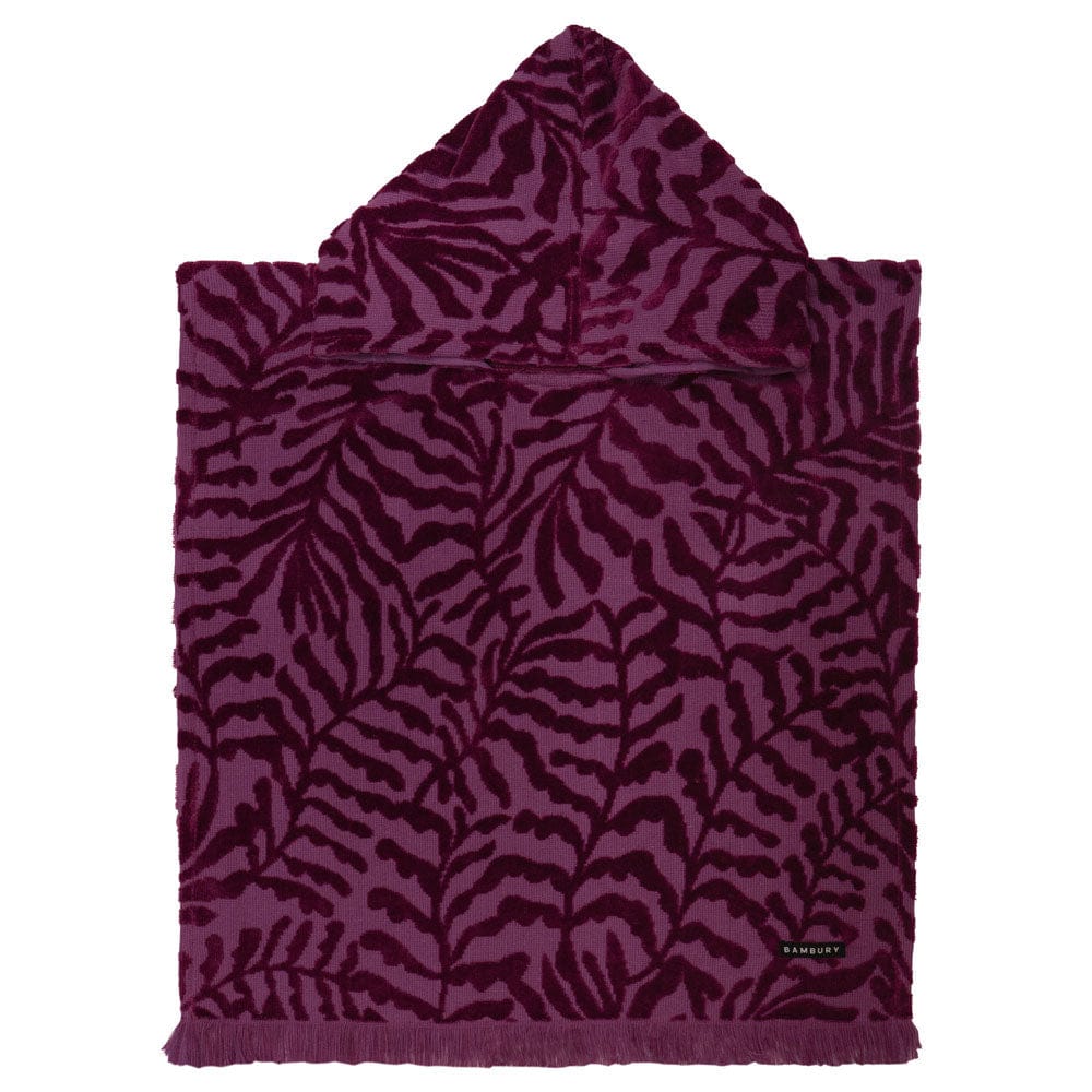 Bambury Beach Towels Bambury | HiLo Kids Poncho Nori - Berry