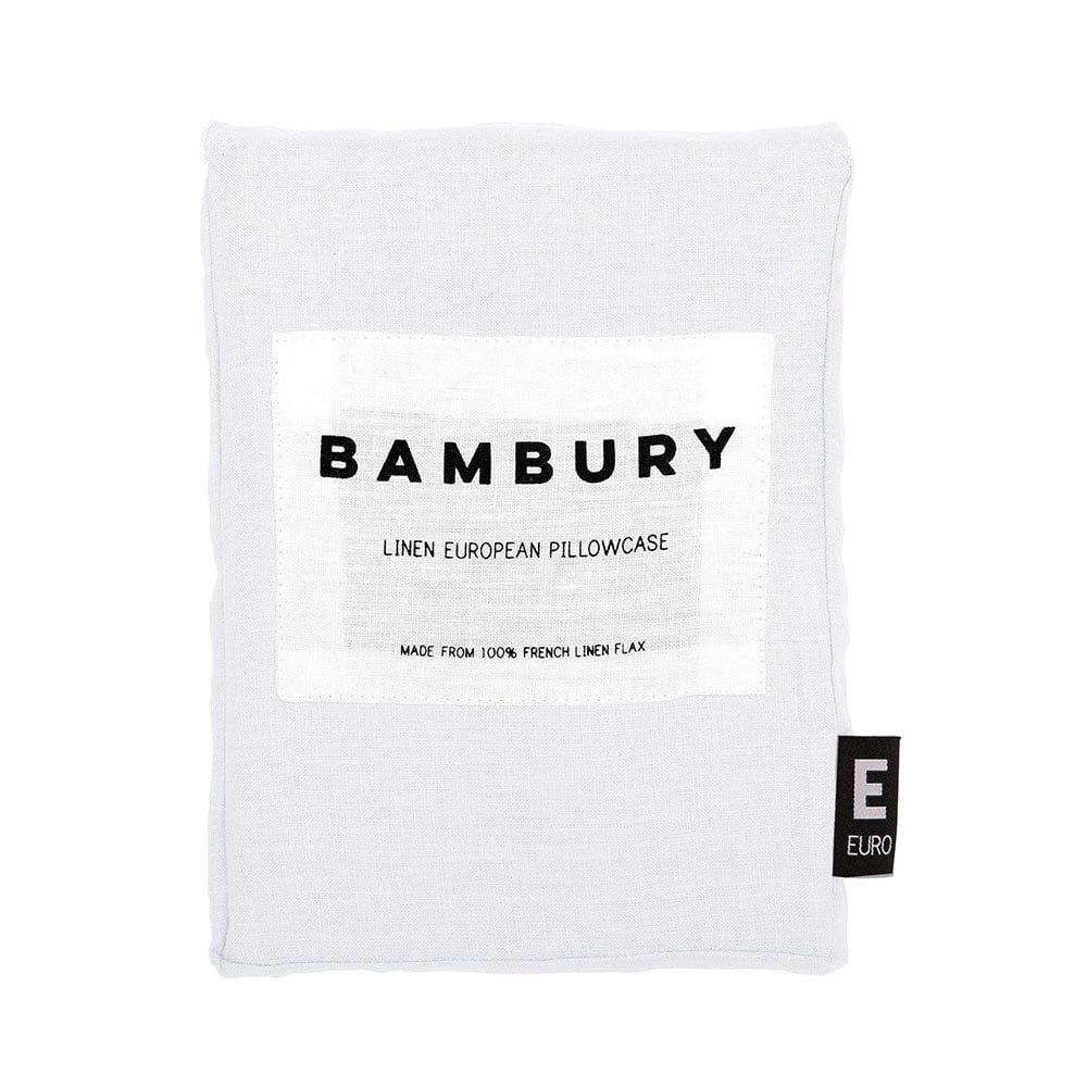 Bambury Pillowcase Bambury | Linen Euro Pillowcase