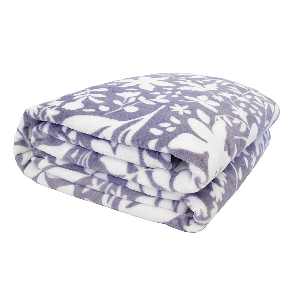 Bambury Blanket Bambury Liv Ultraplush Blanket Blue