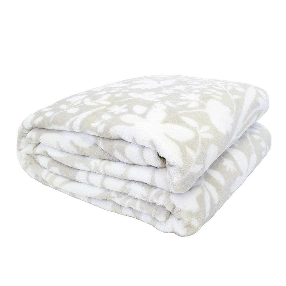 Bambury Blanket Bambury Liv Ultraplush Blanket Pebble