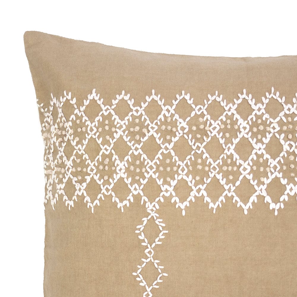 Bambury Pillows/Cushions Bambury | Marion Square Cushion Latte