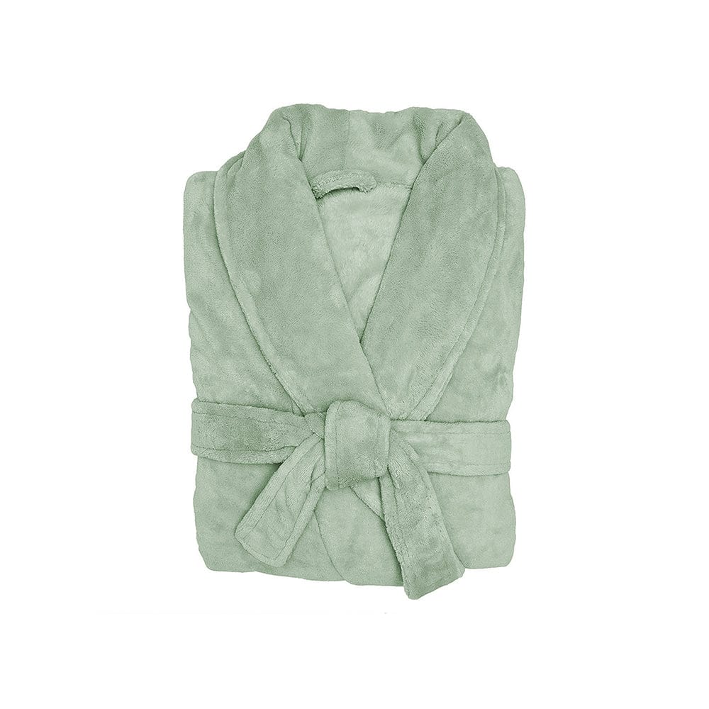 Bambury Pajamas Bambury Microplush Robe Sage