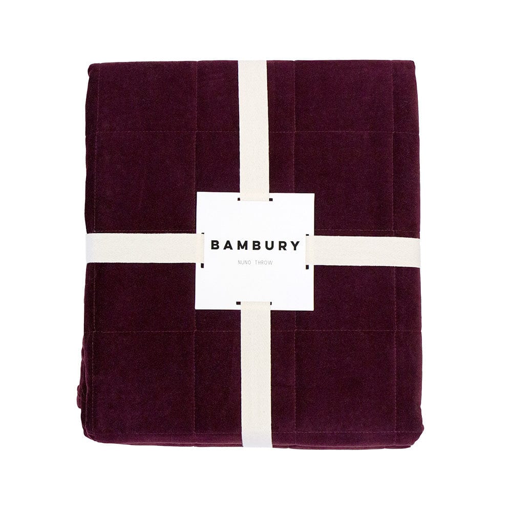 Bambury Blanket Bambury Nuno Throw Sangria