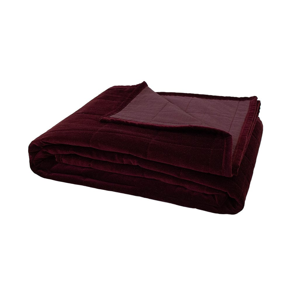 Bambury Blanket Bambury Nuno Throw Sangria