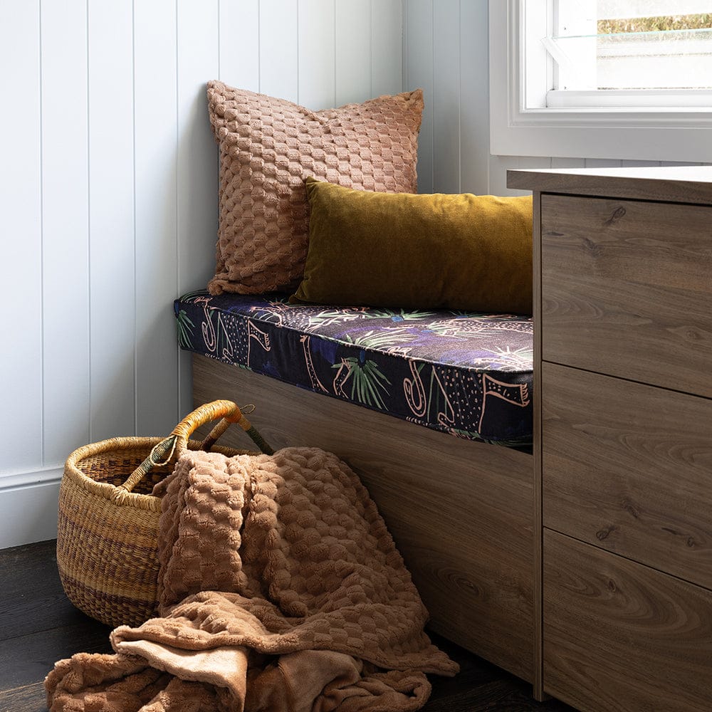 Bambury Blanket Bambury Patton Throw Mocha
