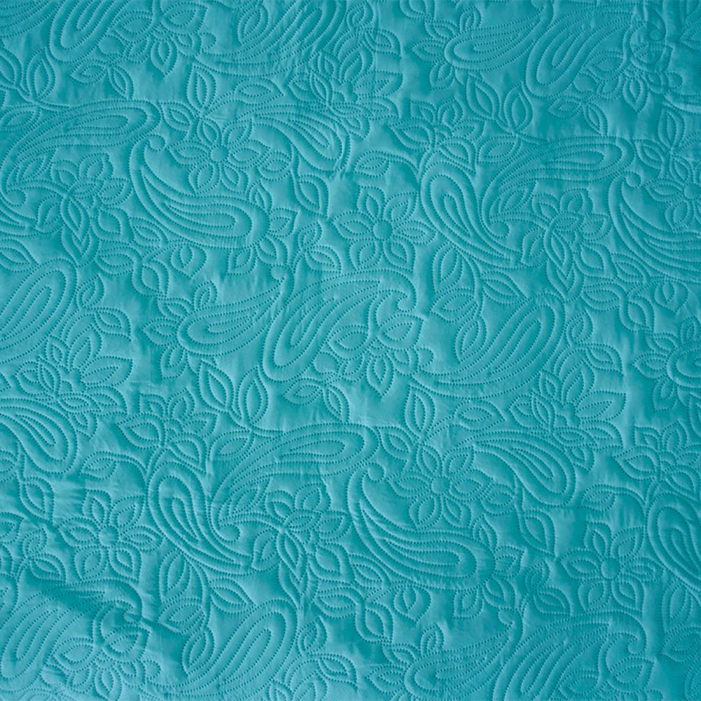 Bambury Coverlet Bambury | Single/Double Paisley Coverlet Set Peacock