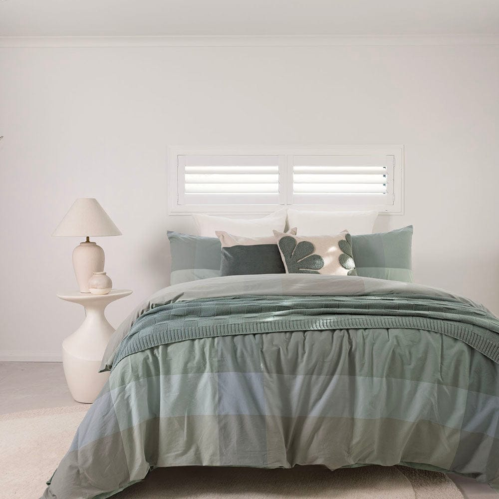 Bambury Quilt Cover Bambury | Sullivan Quilt Cover Set Sage