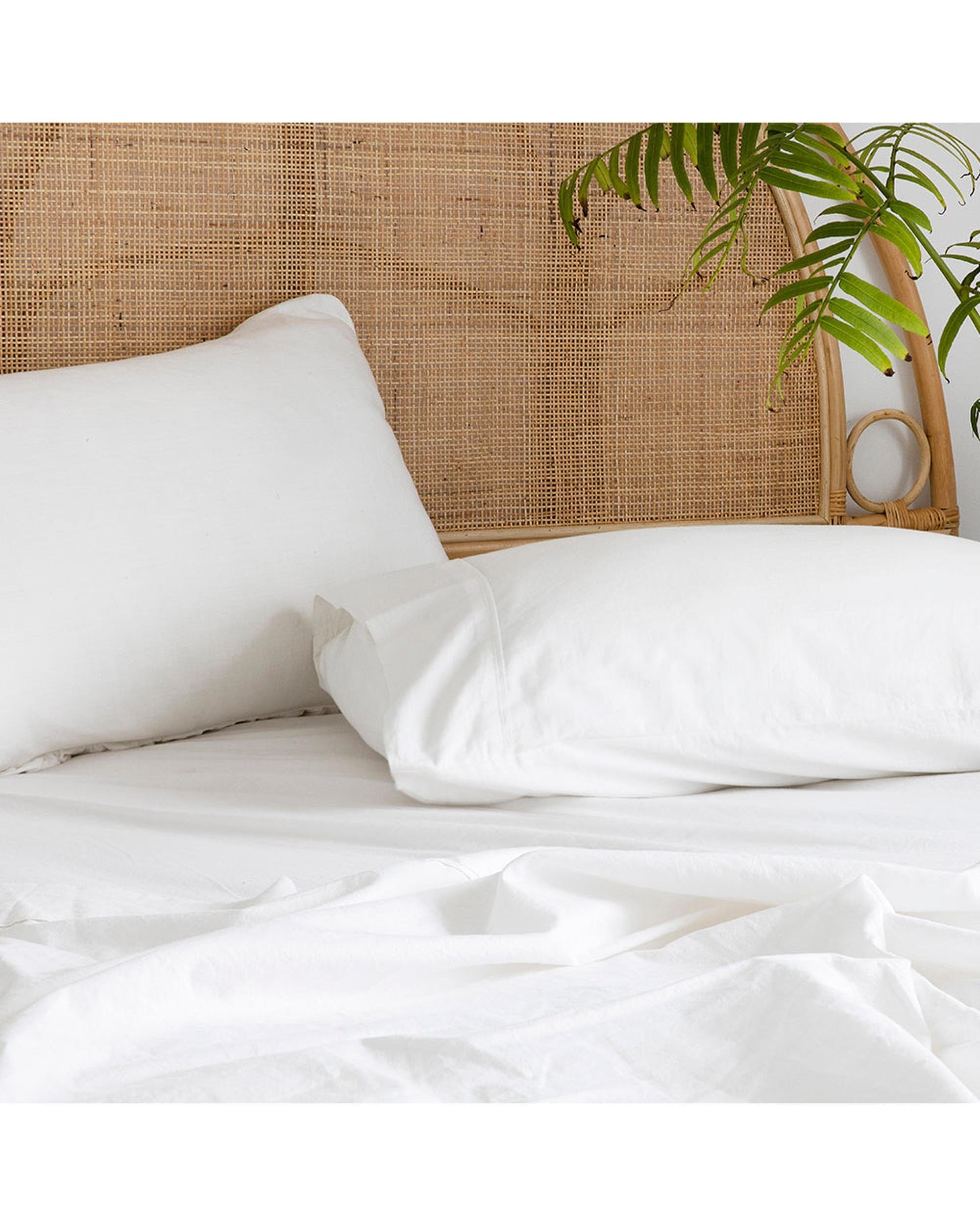 Bambury Bed Sheets Bambury Temple Organic Sheet Set - Ivory