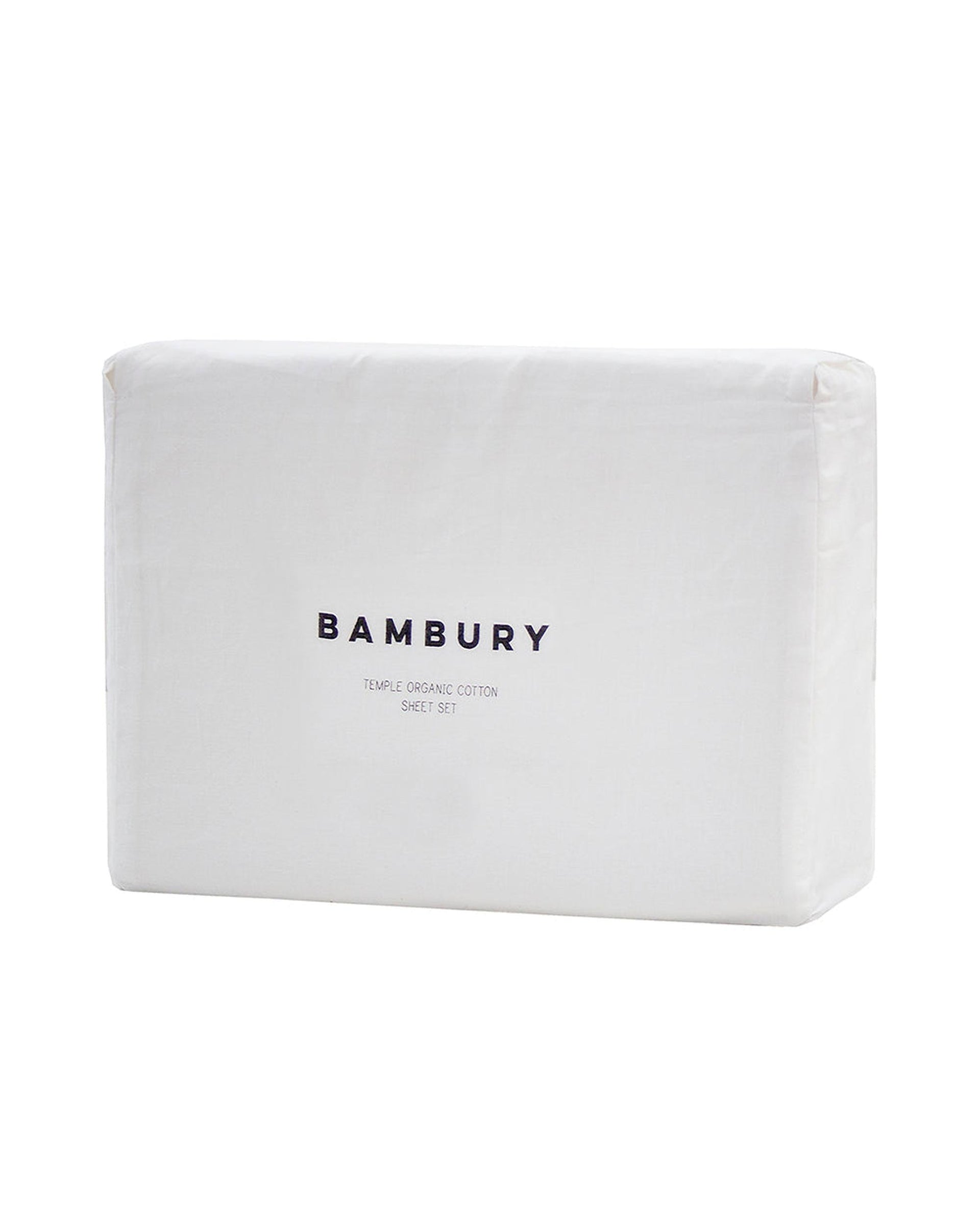 Bambury Bed Sheets Bambury Temple Organic Sheet Set - Ivory
