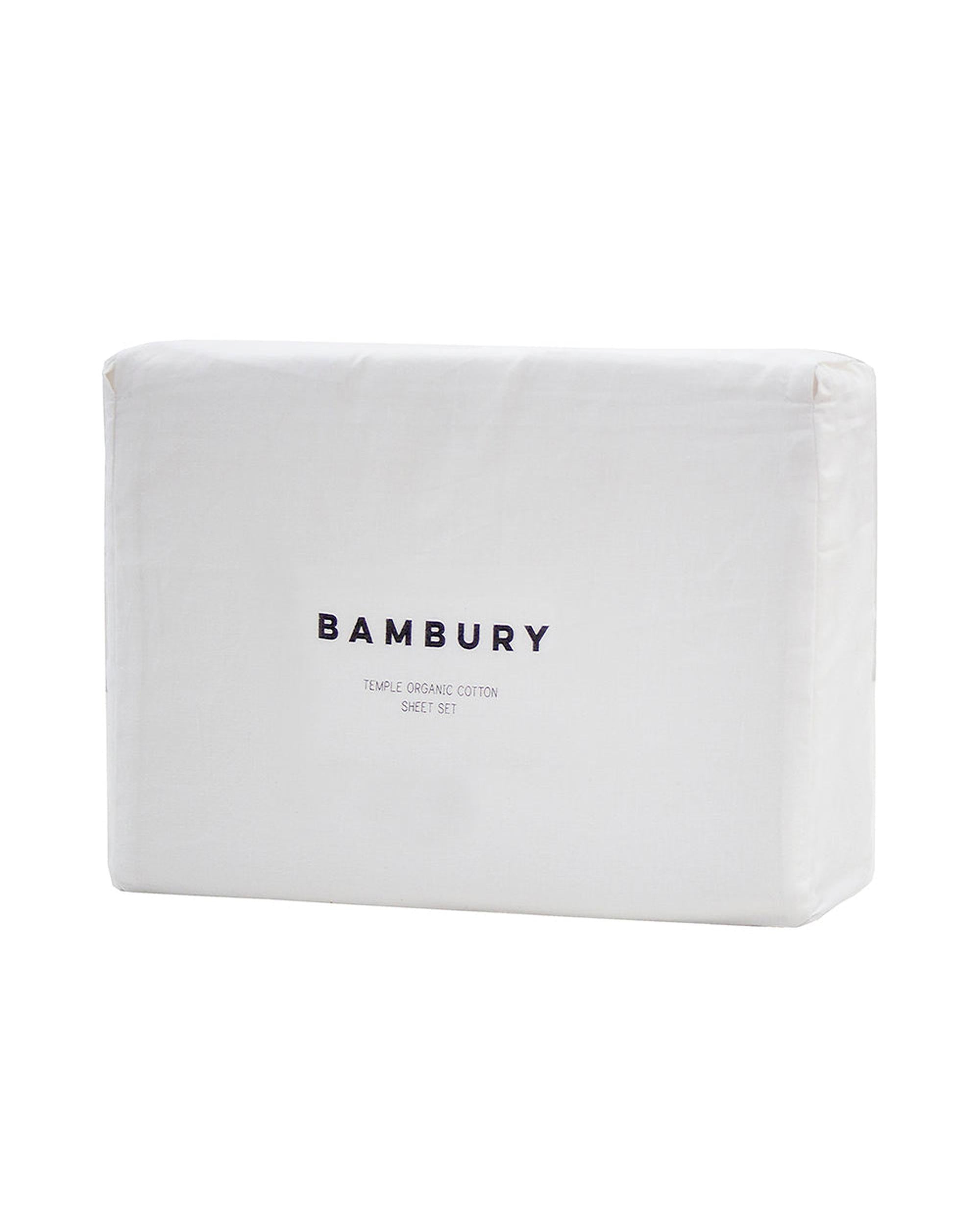 Bambury Bed Sheets Bambury Temple Organic Sheet Set - Ivory