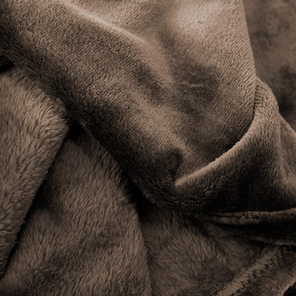 Bambury Blanket Bambury Ultraplush Blanket Chocolate