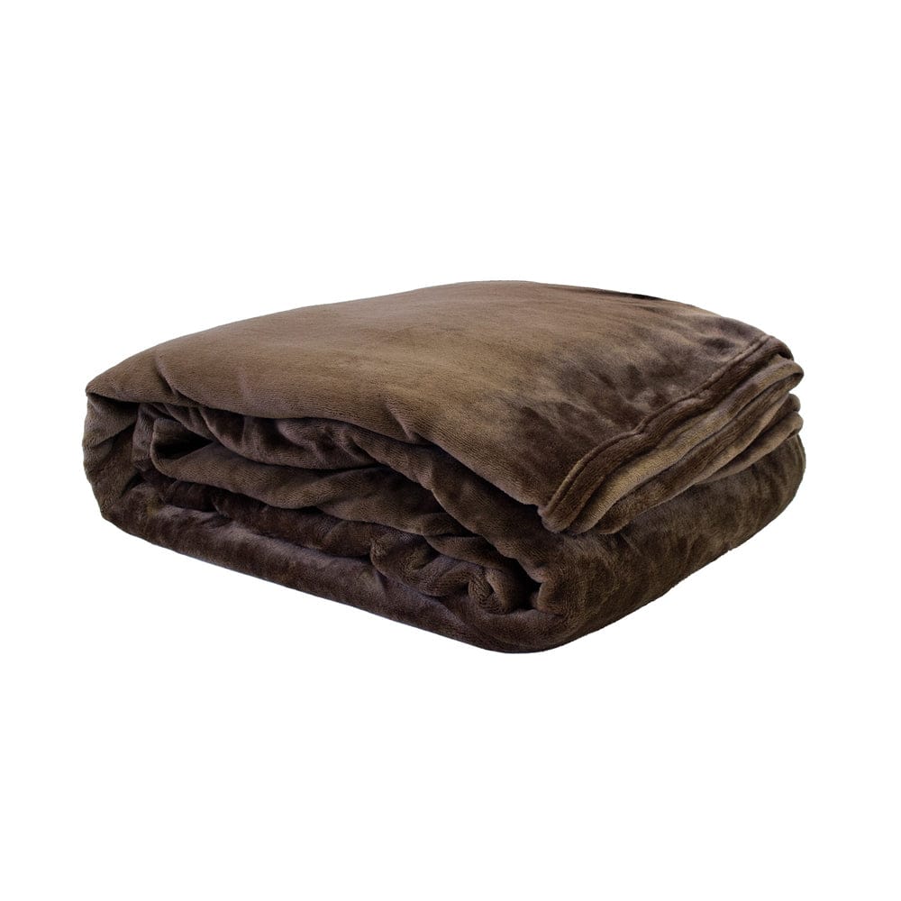 Bambury Blanket Bambury Ultraplush Blanket Chocolate