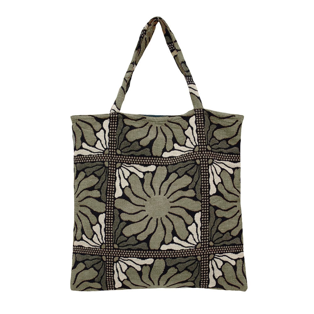 Bambury Beach Bags Bambury | Zinnia Tote Bag Moss