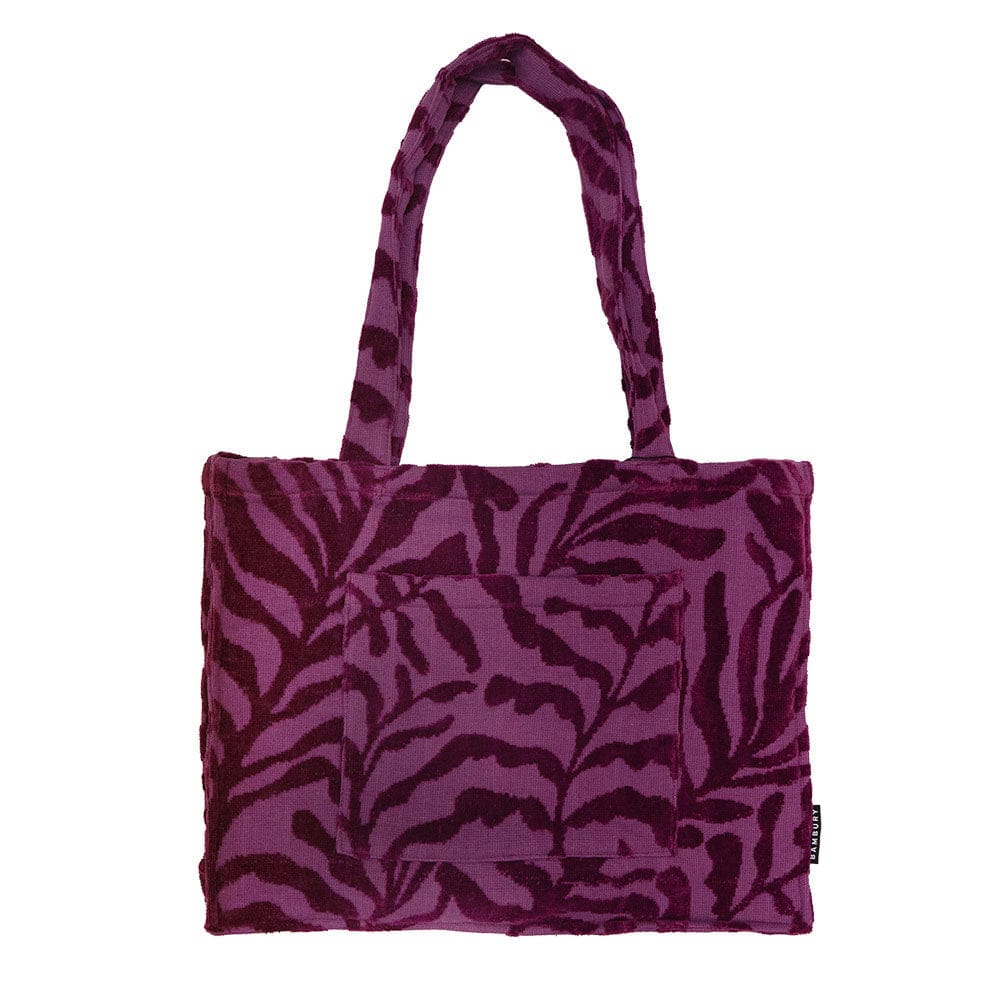 Bambury Beach Bags Berry Bambury | HiLo Tote Bag Nori
