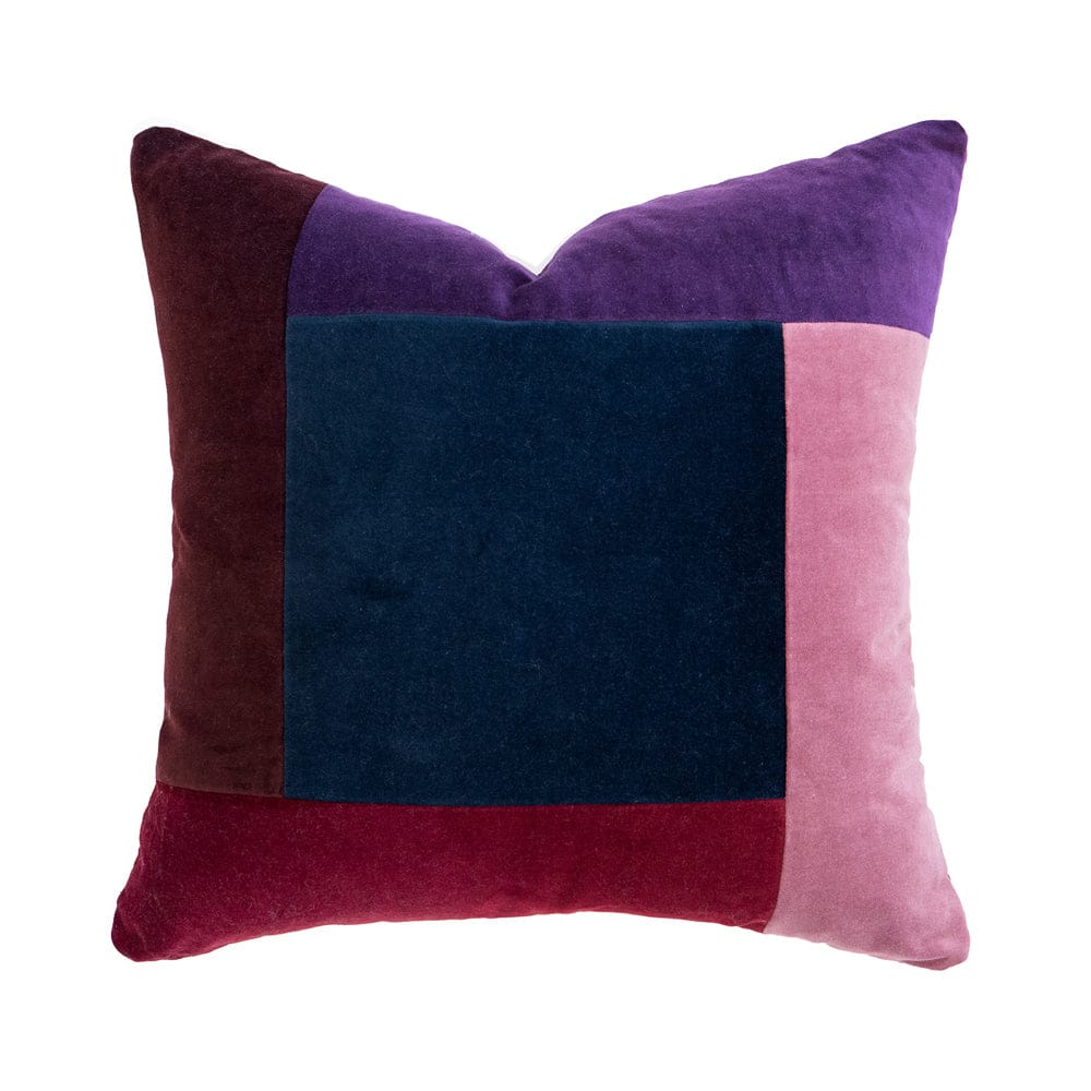 Bambury Pillows/Cushions Berry Bambury | Jax Square Cushion
