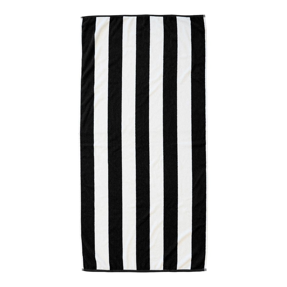 Bambury Beach Towels Black Bambury| Ecobeach Towel