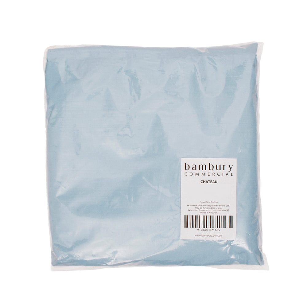 Bambury Bed Sheets Blue / King Bambury | Chateau Flat Sheet