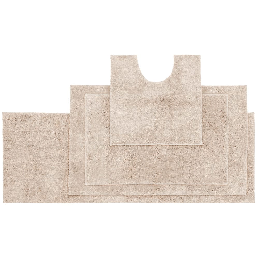 Bambury Bathroom Mat Buff Bambury | Microplush Large Bath Mat 50 x 80cm